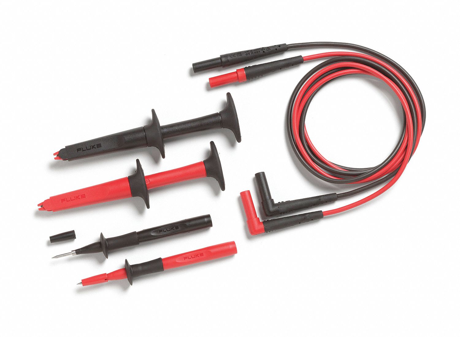 Test Lead Kit, 10A, 59 In. L