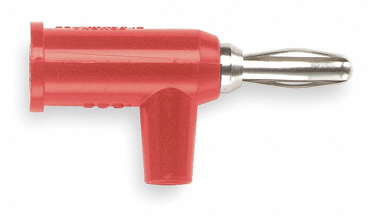 Banana Plug, Red, PK10