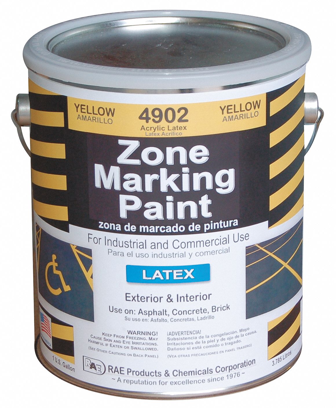 Marking Paint, Yellow, 1 gal.