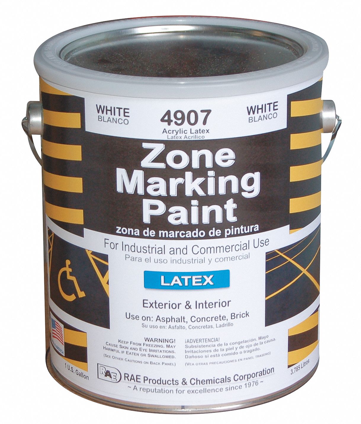 Marking Paint, White, 1 gal.