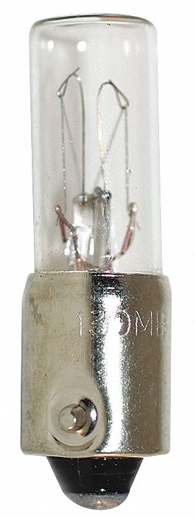 Mini Lamp, 130MB, 3.25W, T2 1/2, 130V, PK10