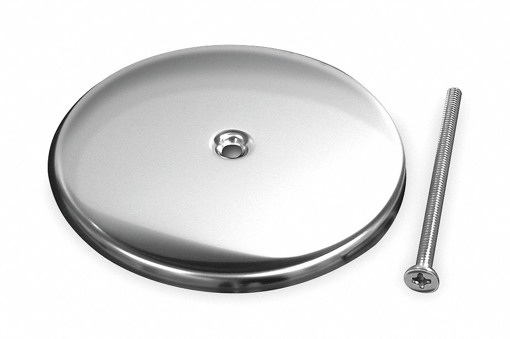 Cover Plate, One Piece, Wall, 5 In Pipe Dia