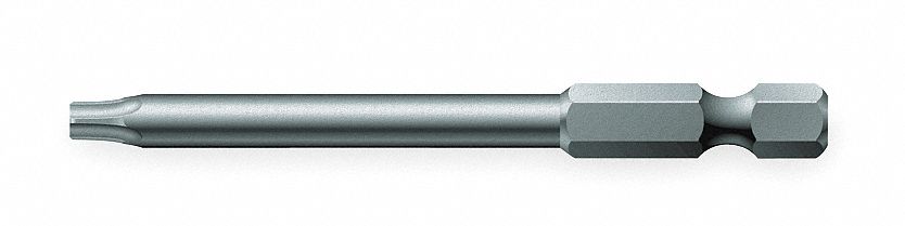 Torx BO Power Bit, T20 Tip, 3 1/2 In L