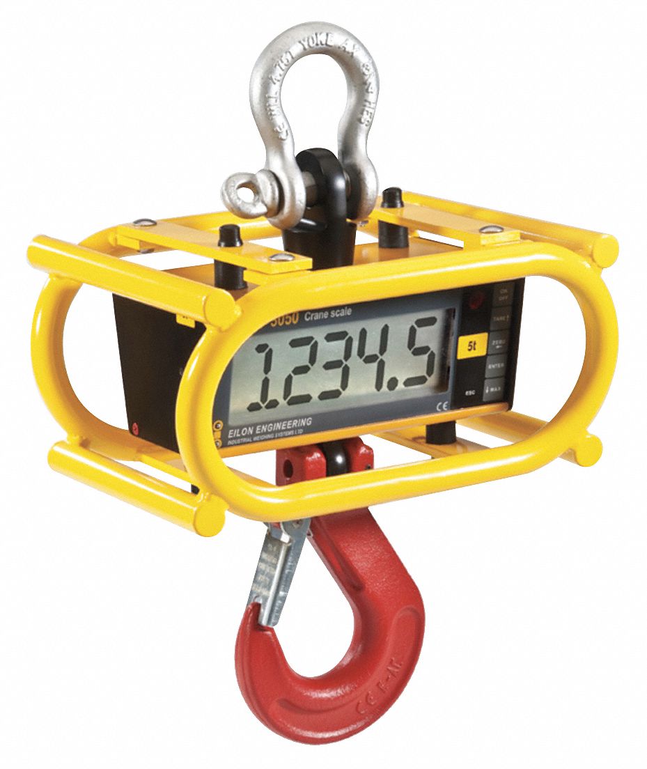 Crane Dynamometer, 16.7 In. H, Aluminum