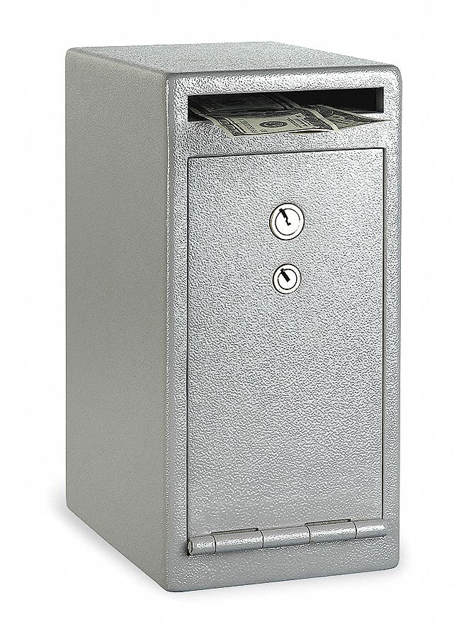 Drop Slot Safe, .39 Cu. Ft., Dual Key Lock
