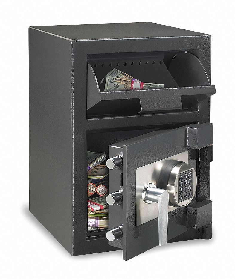 Depository Safe, 1.09 Cu. Ft., Time Delay