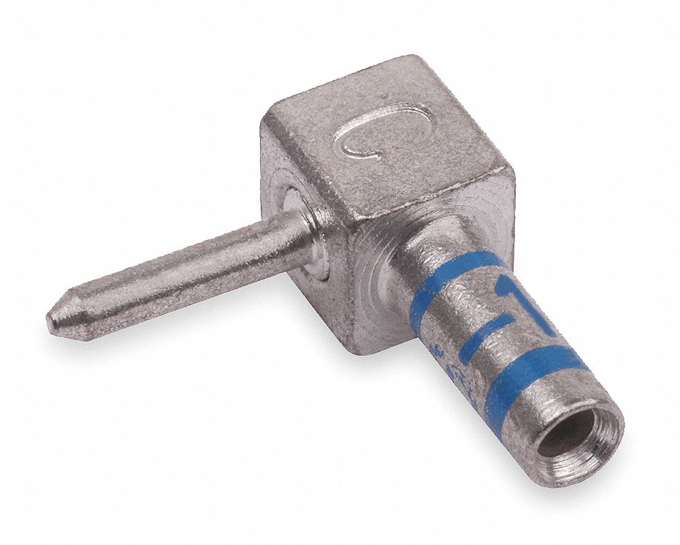 Flag Connector, 16 to 14 AWG, Blue