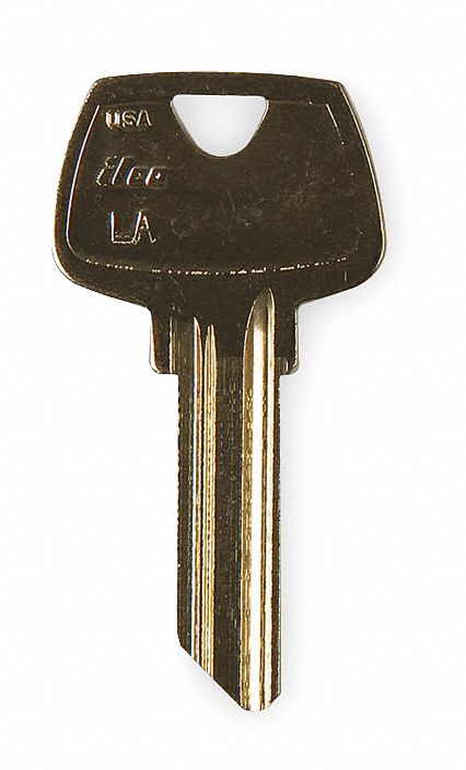 Key Blank, Brass, Sargent Lock, PK 10