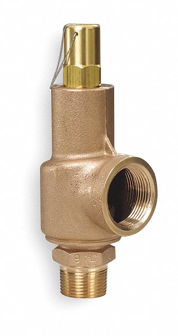 Safety Relief Valve, 3/4 x 1 In, 50 psi