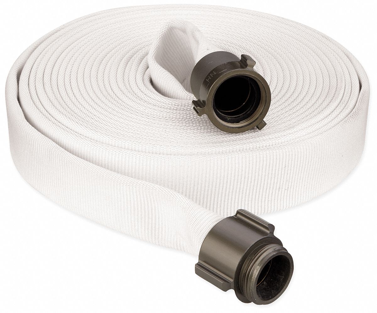 Reel Fire Hose, Dia. 1-1/2 In., 800 psi