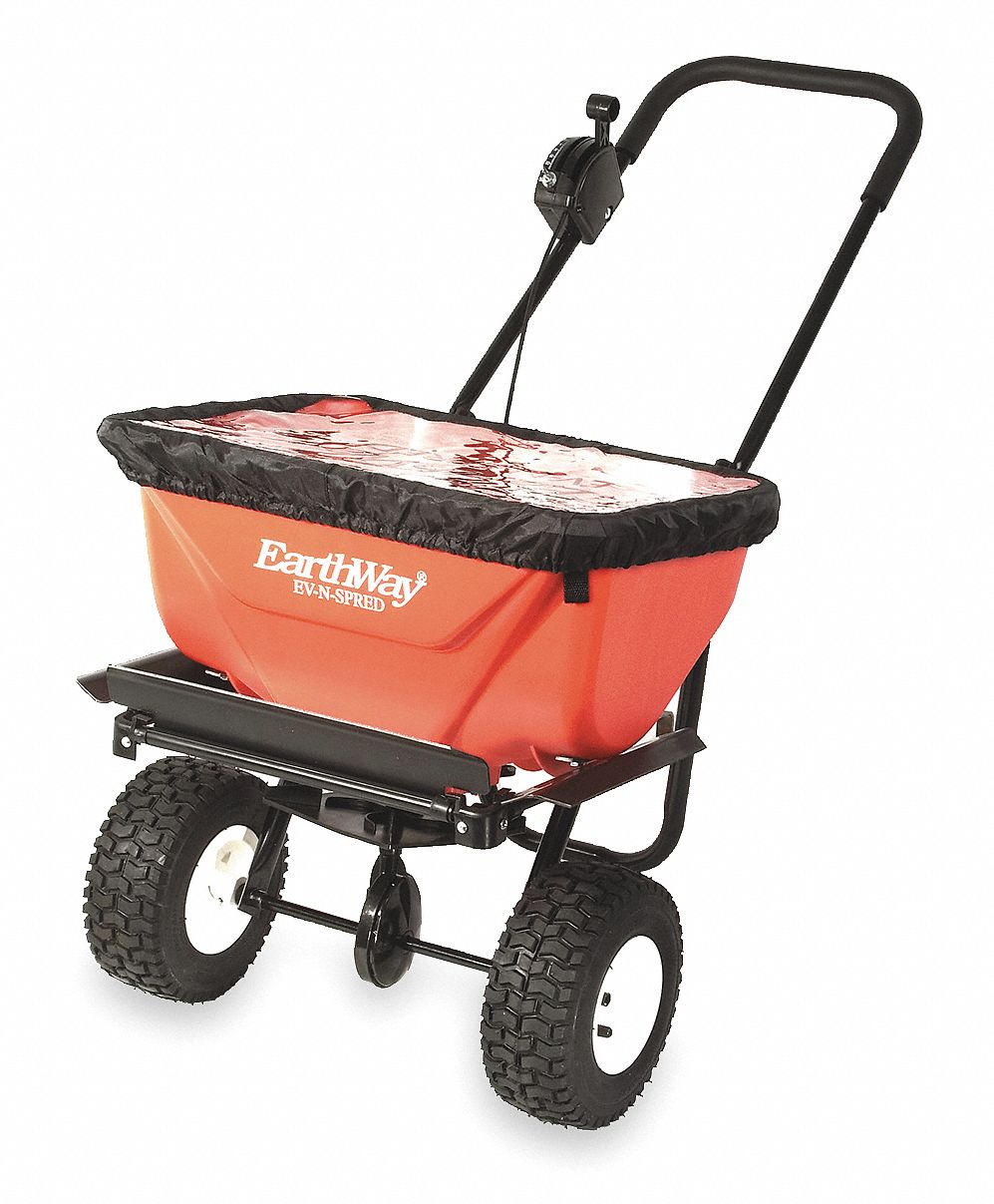 Broadcast Spreader, 65 lb., Pneumatic
