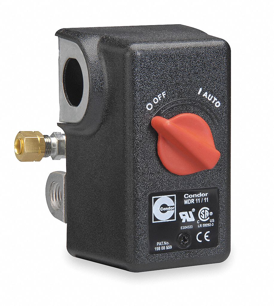 PressureSwitch, 80-100PSI, 4Port, Unload, Sw