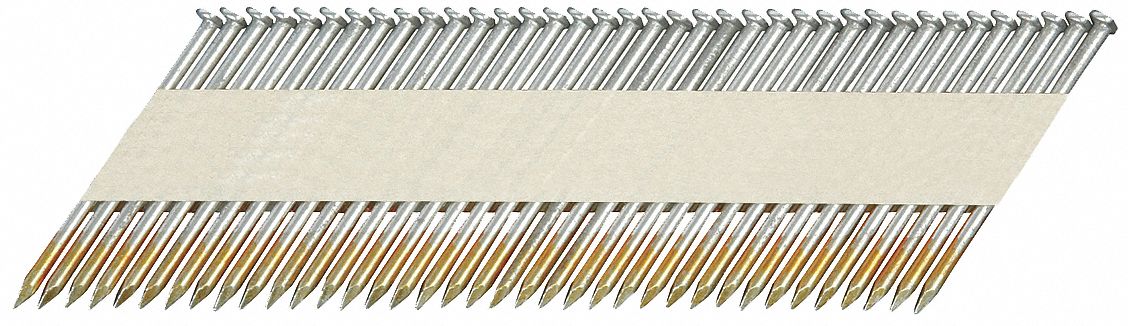 Framing Nail, 0.131 x 3 1/4 In, Pk 2500