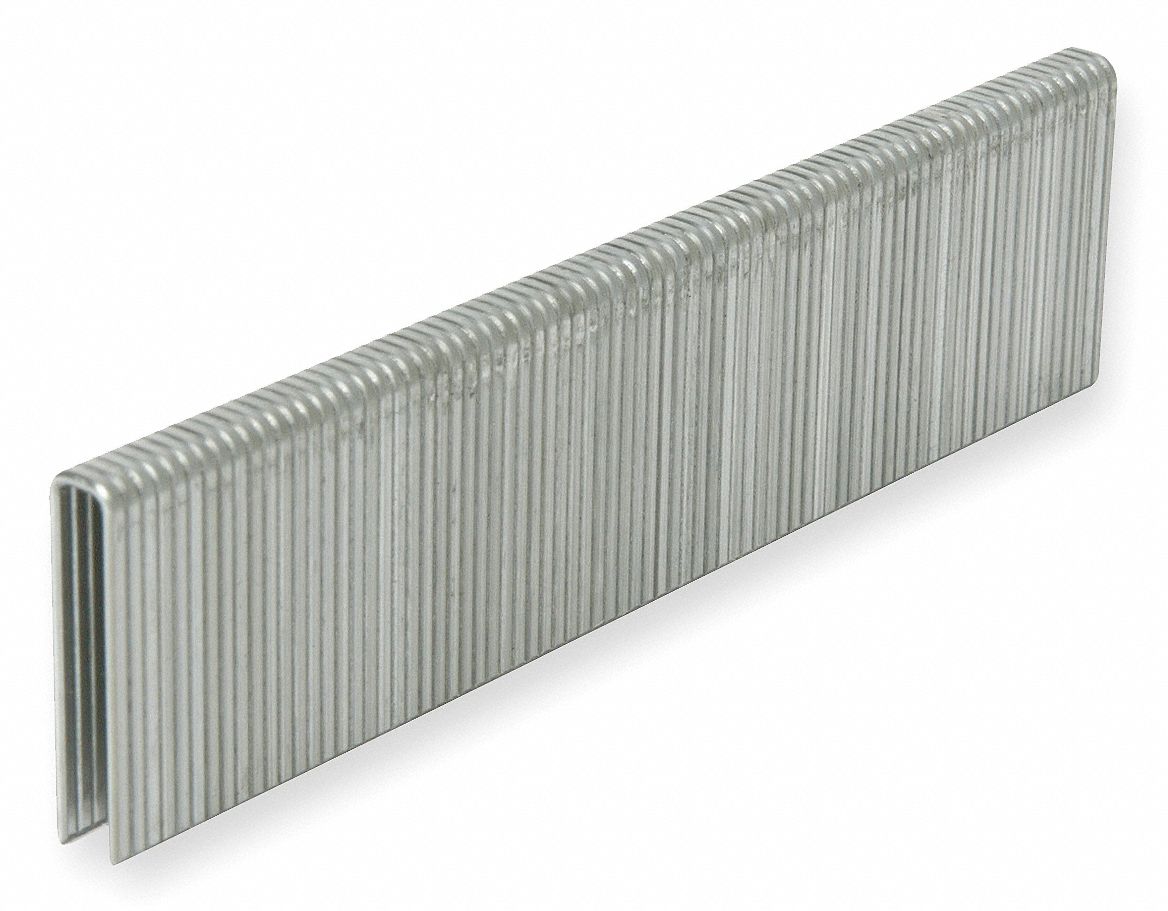 Finish Staple, 1/4 Crown, 3/4 In, Pk 5000
