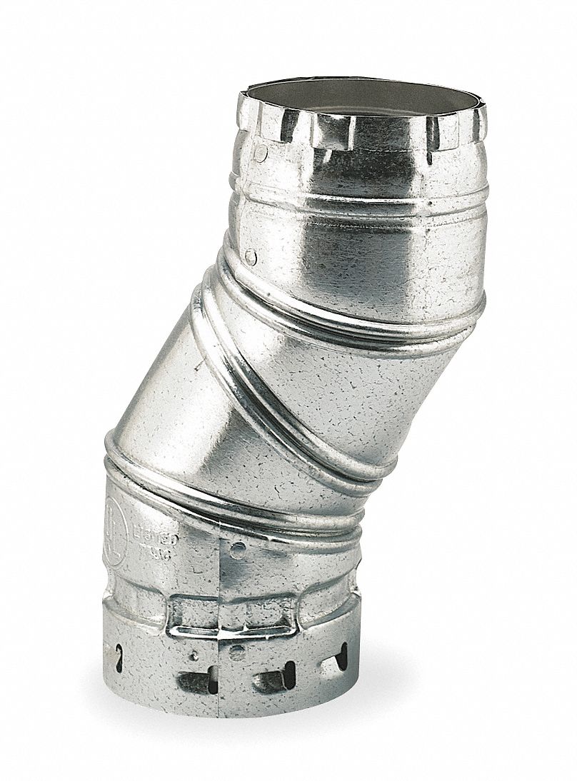 Adjustable Gas Vent, 5 In Dia.