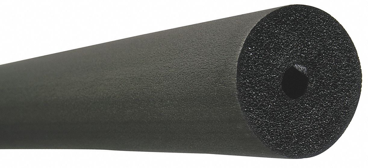 Pipe Insulation, Self Seal, ID 2 1/8 In
