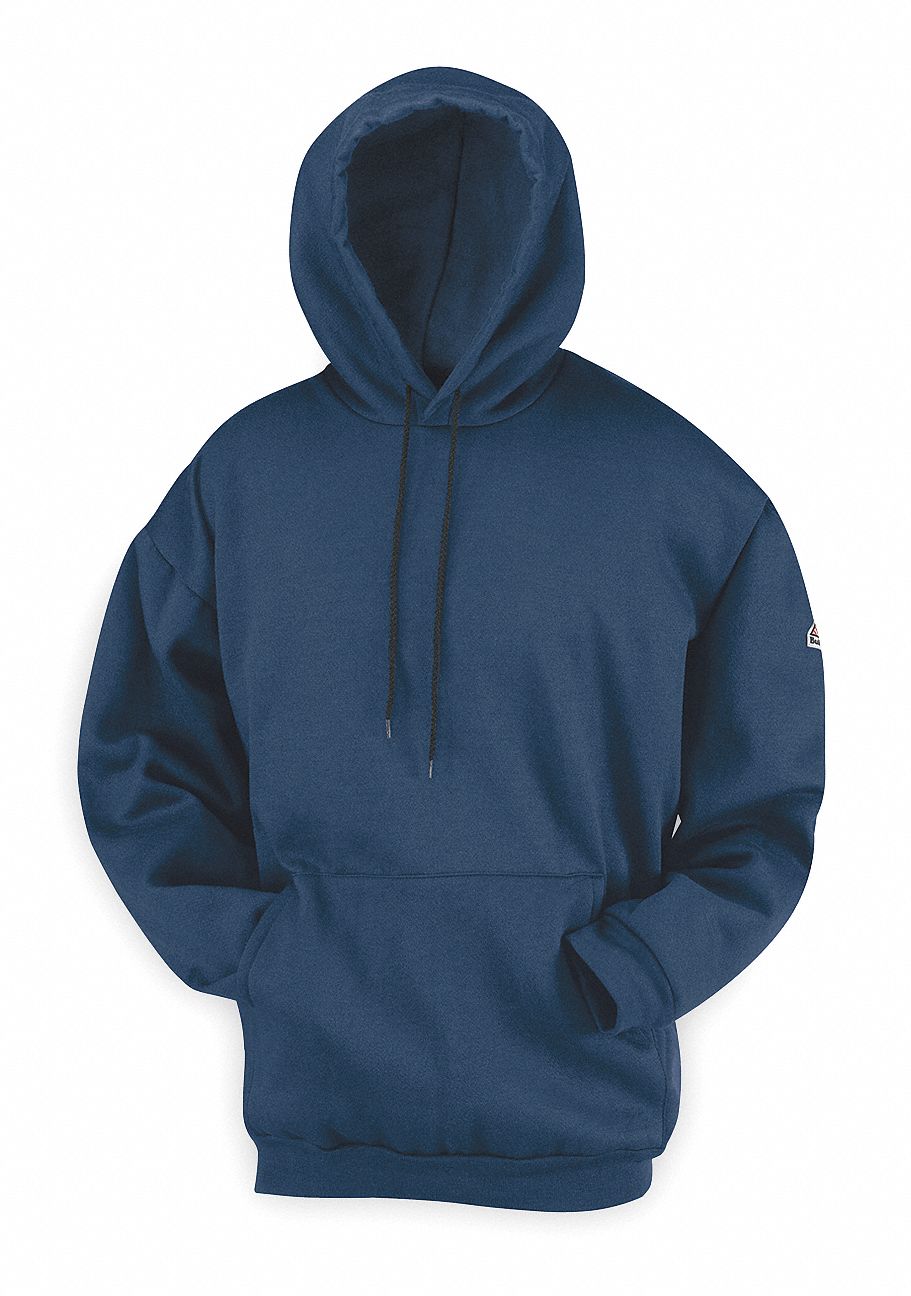 FR Hooded Sweatshirt, Navy, 2XL