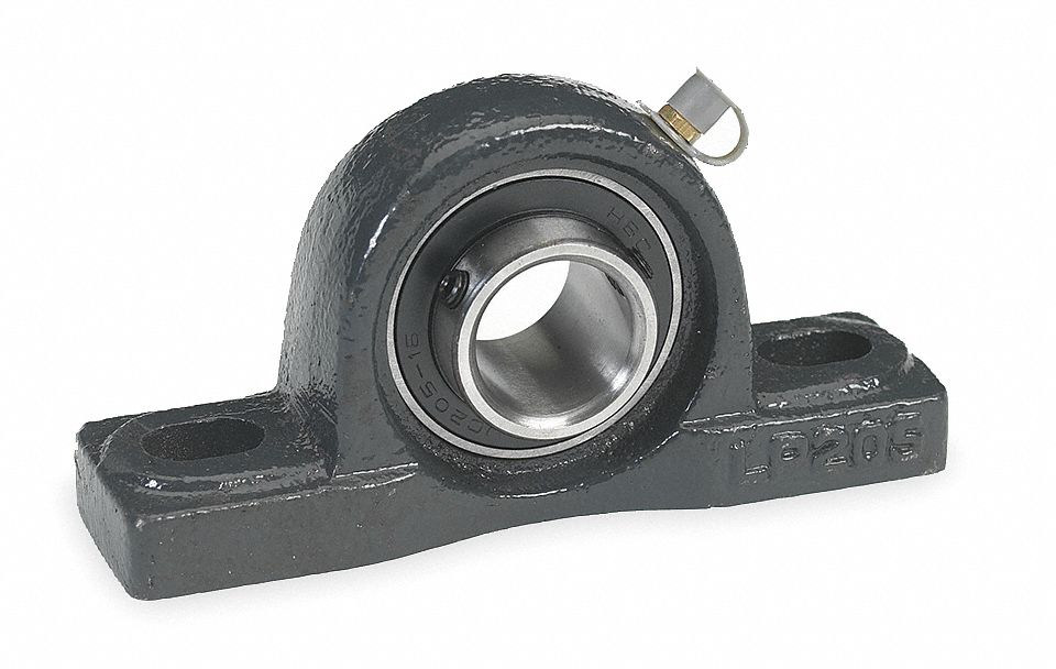 Mounted Ball Bearing, Pillow, 1 In Bore