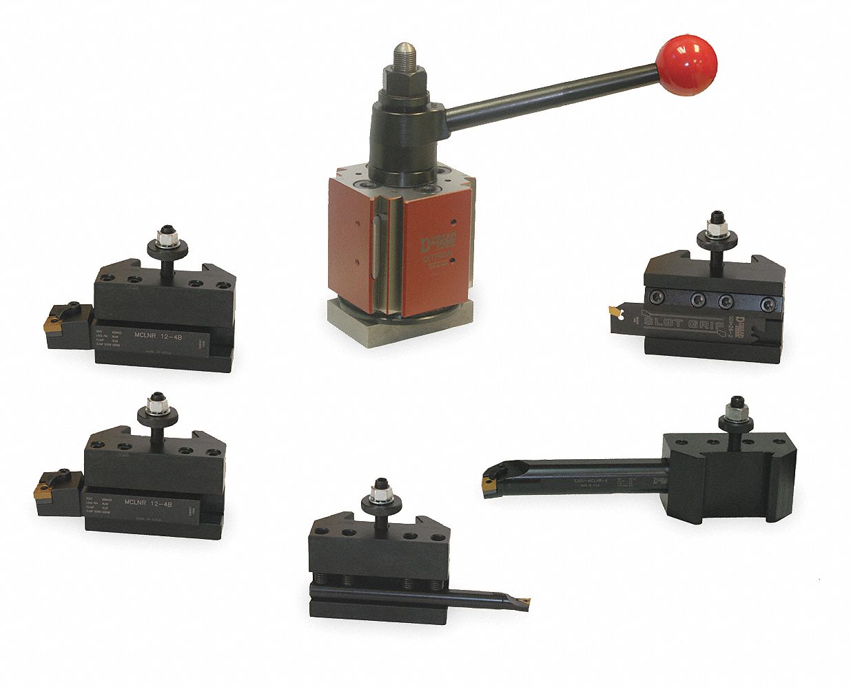 Tool Post & Holder Set, 6 PC, QITP50N