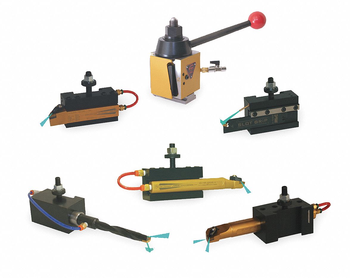 Tool Post & Holder Set, 6 PC, V60TC