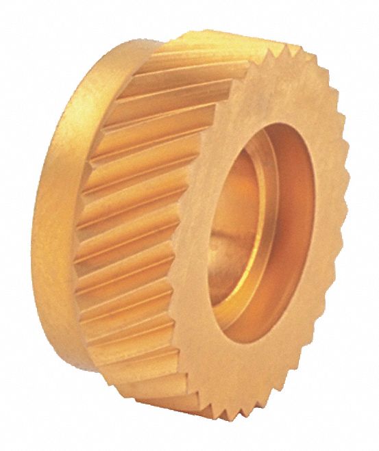 Knurl Wheel, SW2, LH DIAG, 1/2 OD, 25 TPI