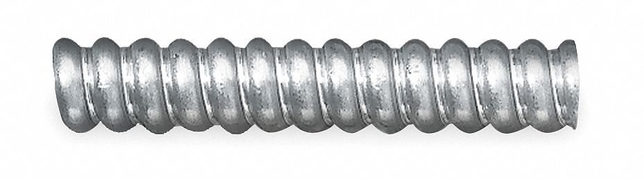 Flexible Conduit, 3/4In, 25Ft, Aluminum