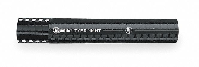 Flexible Conduit, 1/2In, 50Ft, Black