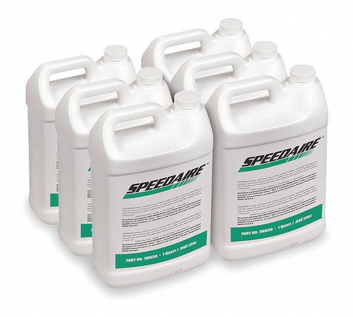 Compressor Lubricant, 1 Gallon, Pk 6