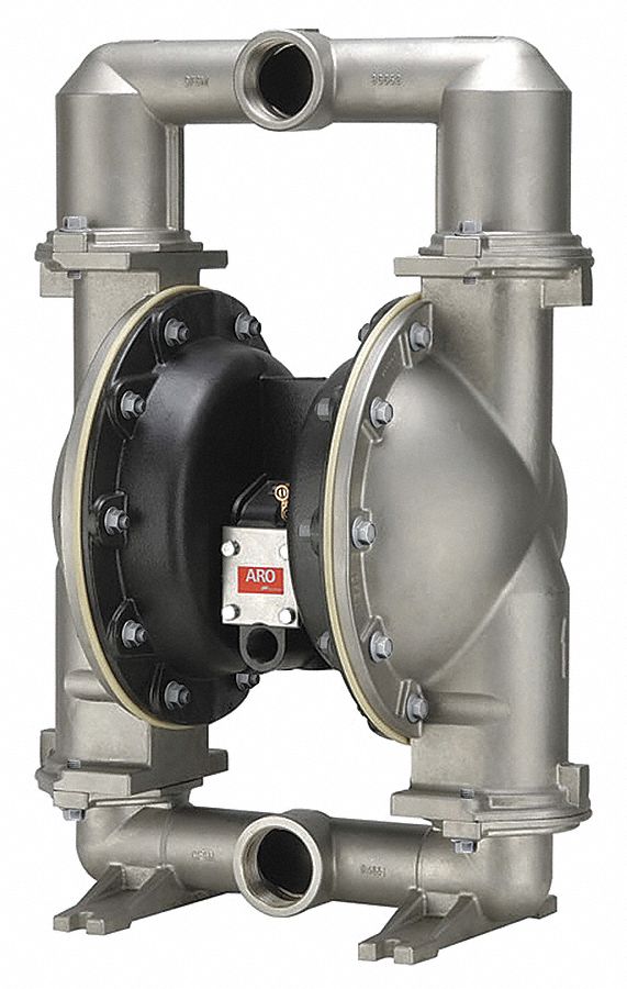 Pump, AODD, SS, 6 1/2 In., 172 GPM