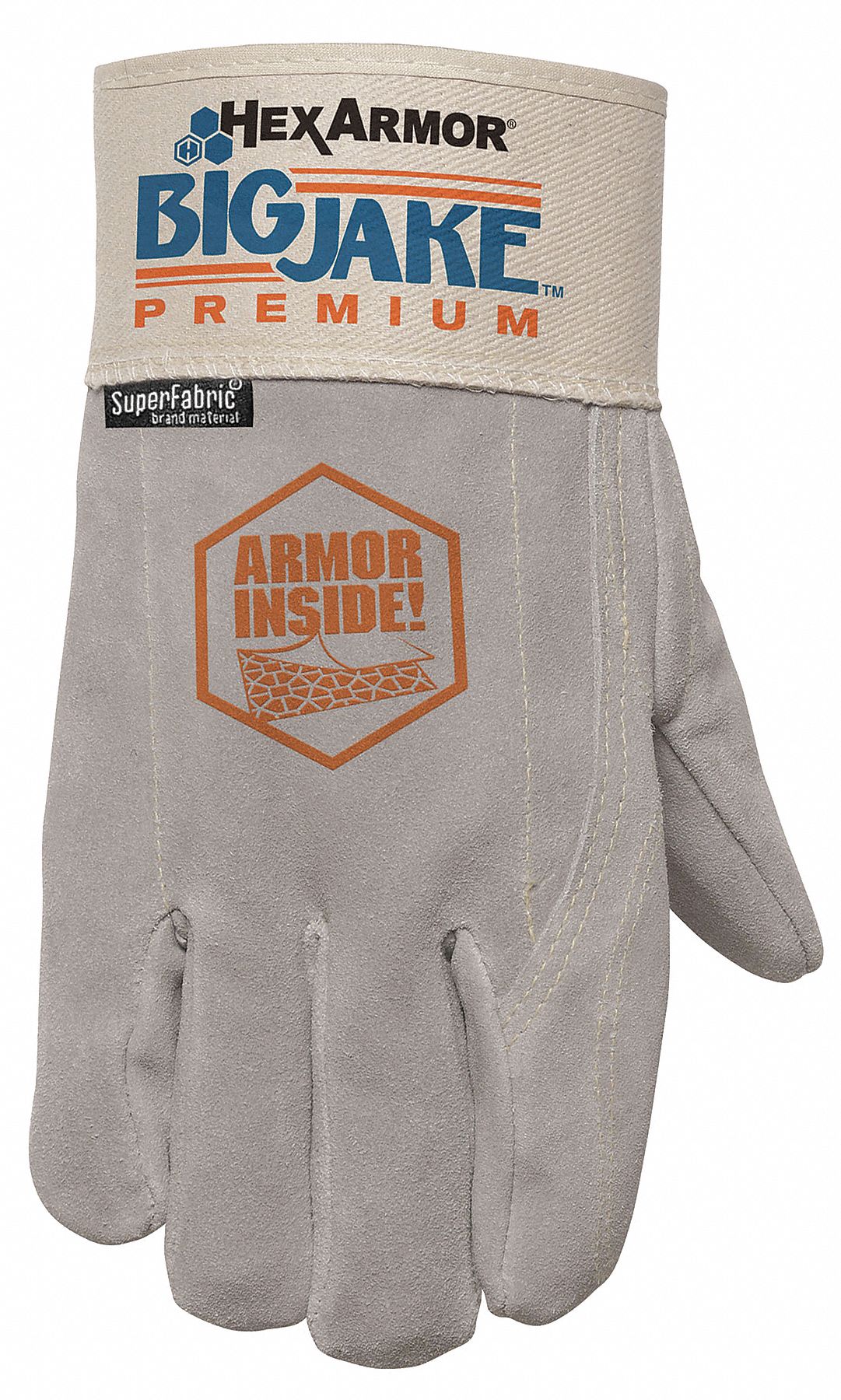 Cut Resistant Gloves, Gray/White, M, PR