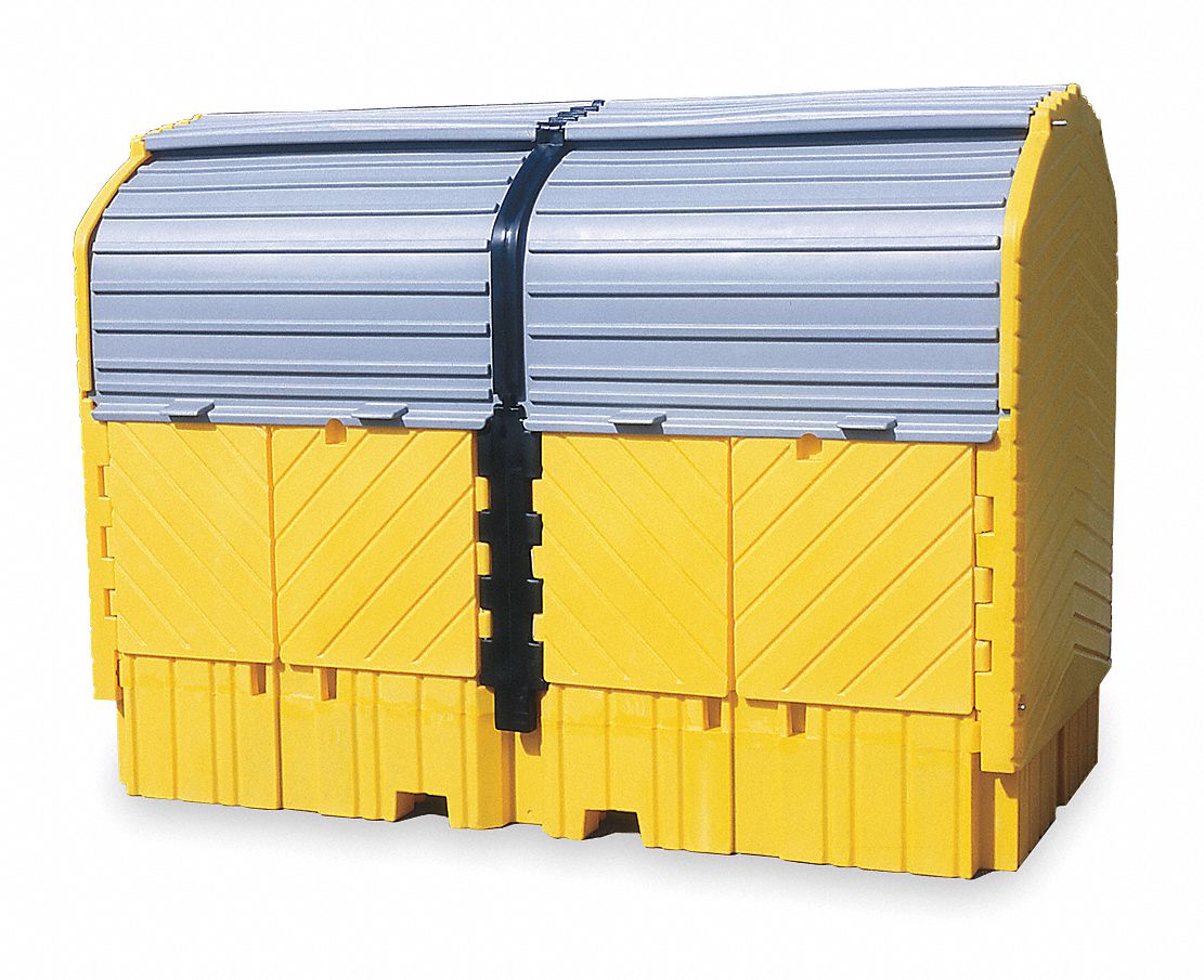 Twin IBC Containment, 16, 000 lb., 535 gal.