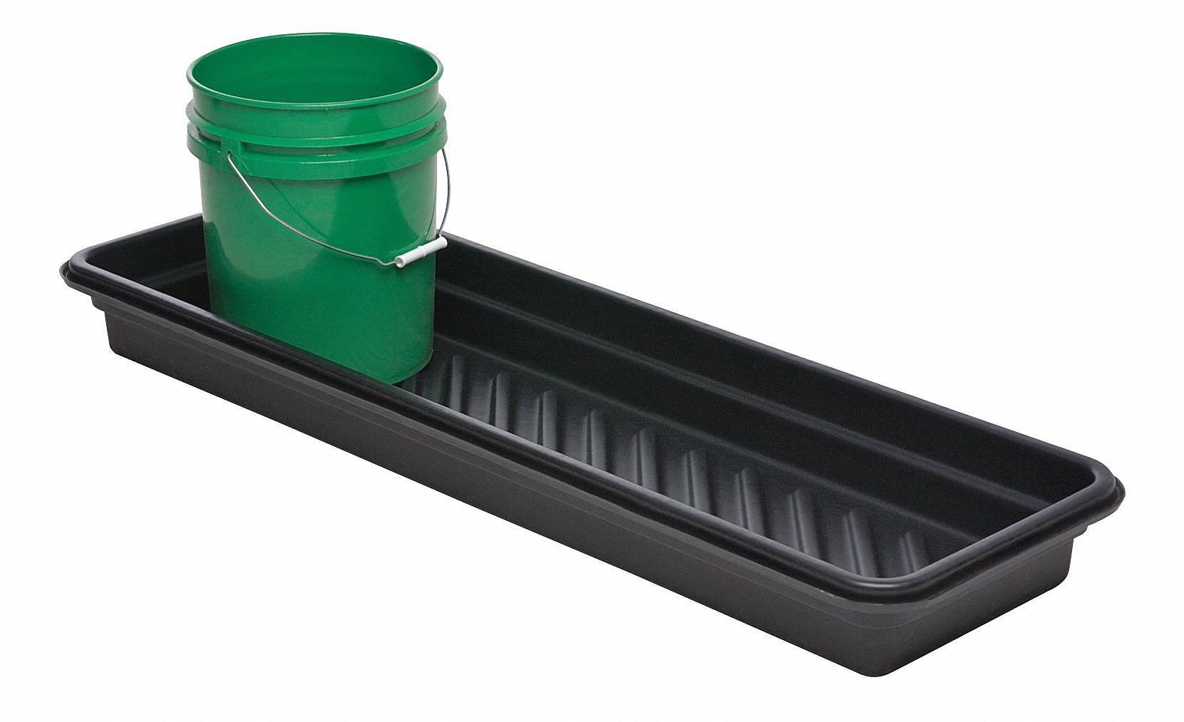 Spill Tray, 4-3/4 In. H, 12 In. L, 48 In. W