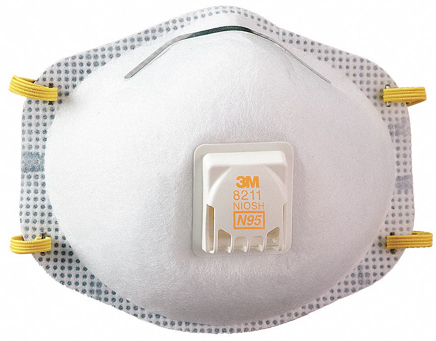 Disposable Respirator, N95, PK 10