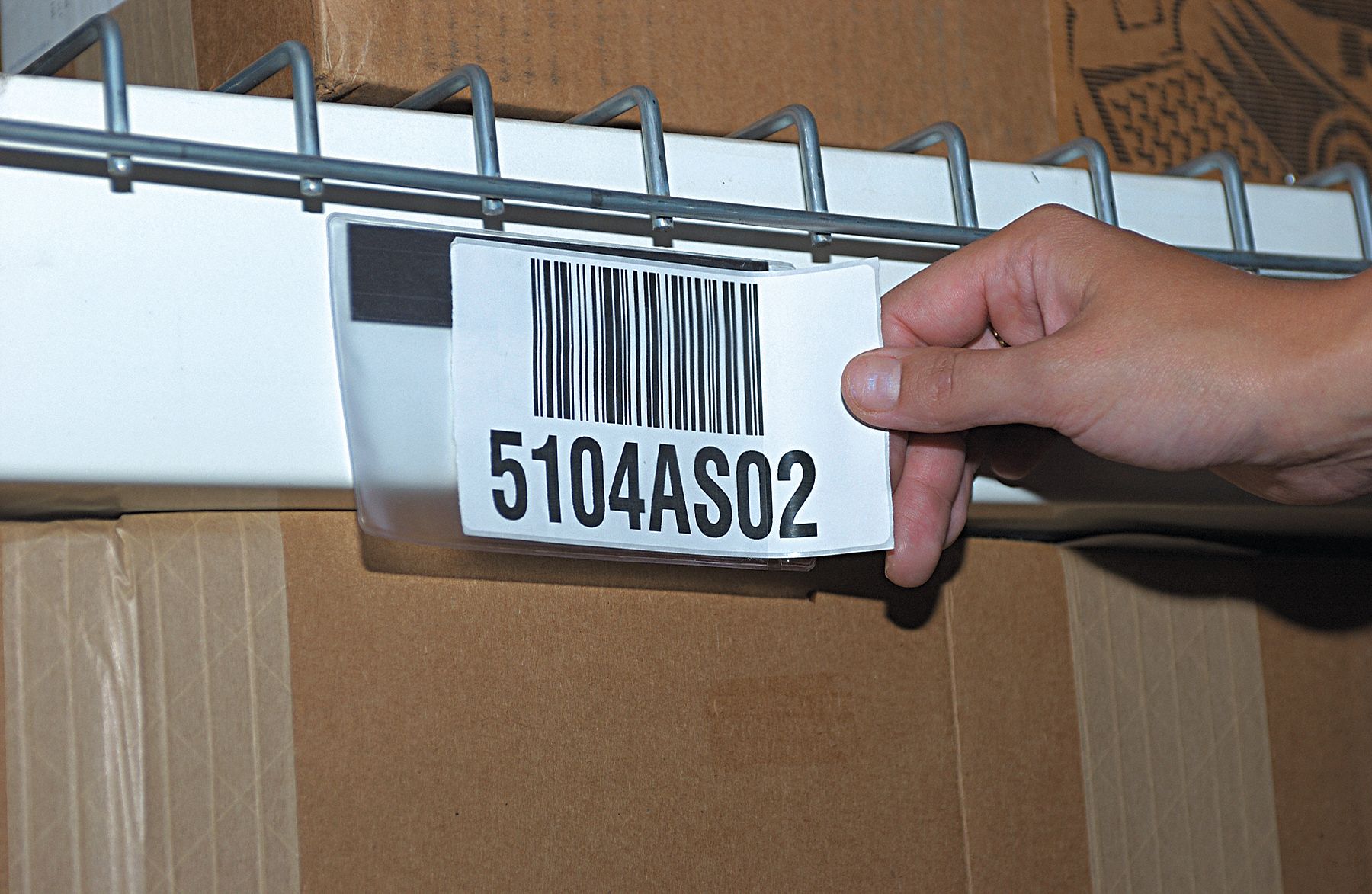 Label Holder, Vinyl, 2x3 1/2, PK50