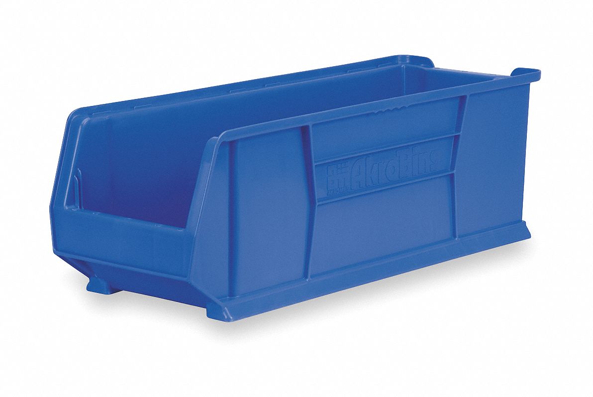 Super Size AkroBin, L 23 7/8, W11, H 10, Bl