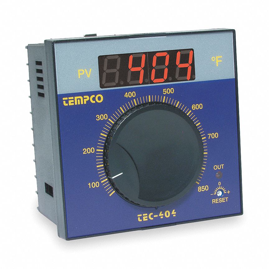 Temp Controller, Analog, J, 90-264V
