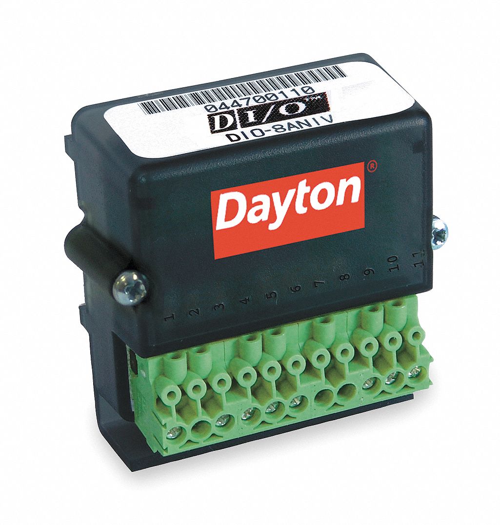 I/0 Module, Analog, 0-5, 0-10VDC, 8 Inputs