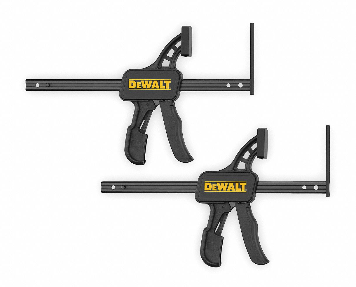 Track Saw Track Clamps, For DC351KL, PK 2
