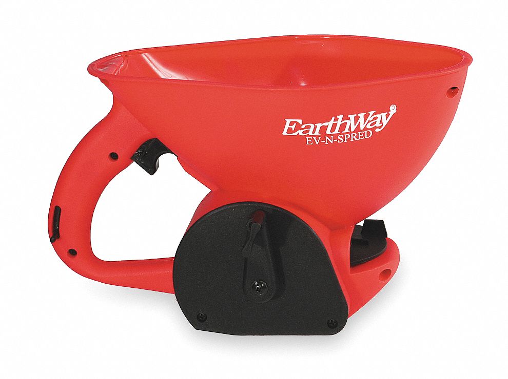 Handheld Broadcst Spreader.3.8 lb, 1 Hole