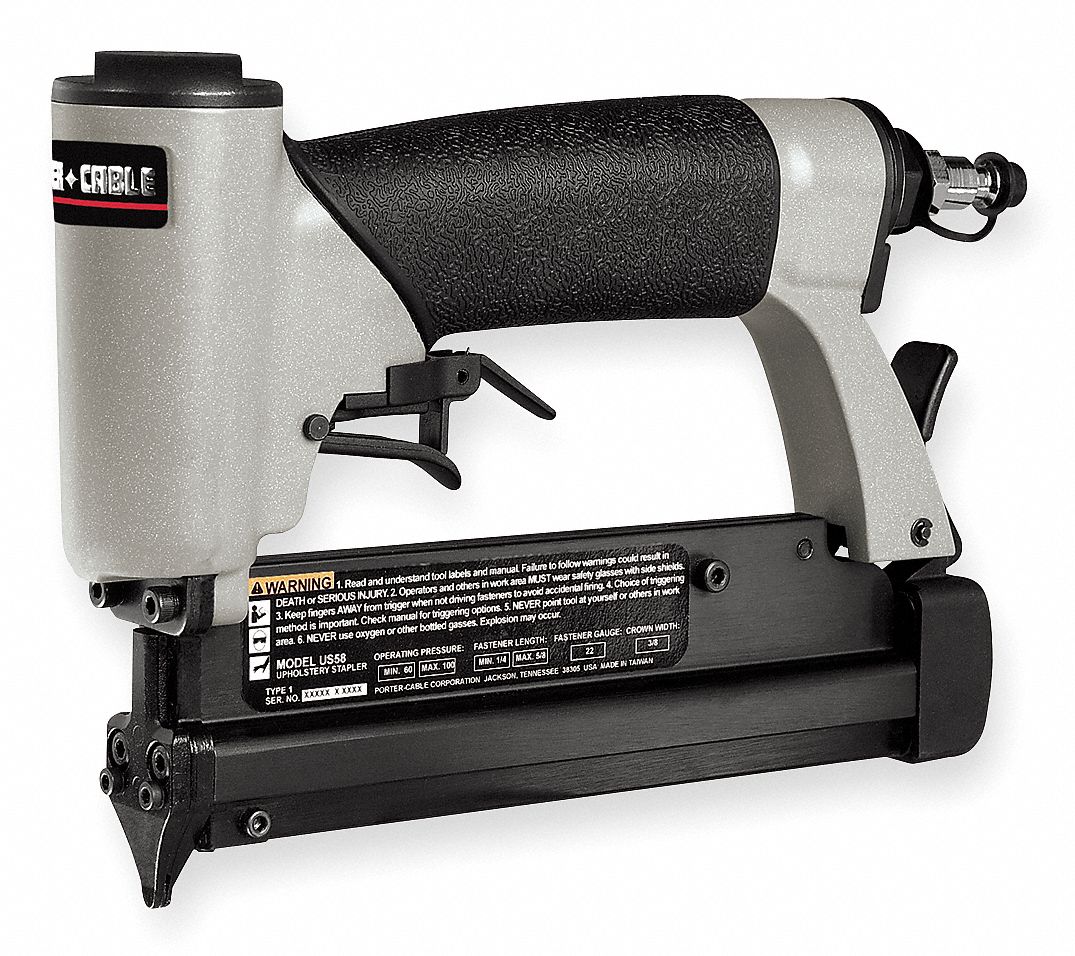 Air Pin Nailer, Adhesive, 1/2 In. to 1 In.