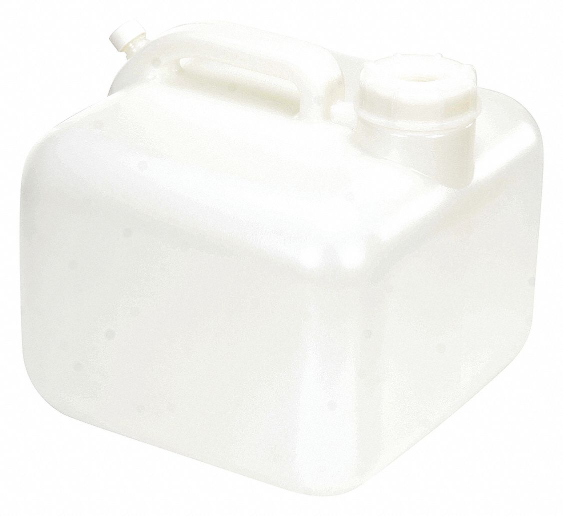 Plastic Carboy, 2.5 Gal, w/Handle and Cap