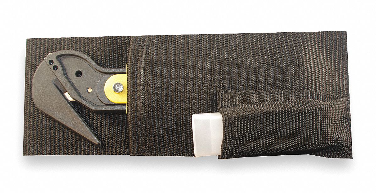 Utility Knife Holsters, Nylon, Black