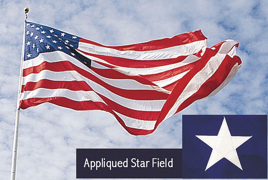 US Flag, 30x60 Ft, Polyester