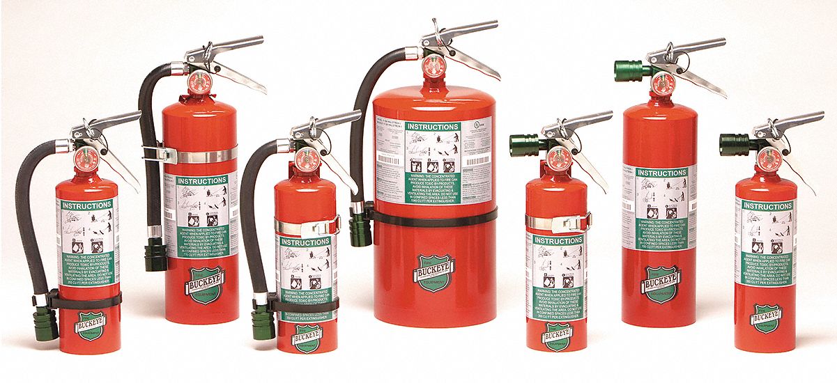Fire Extinguisher, Halotron, ABC, 2A:10B:C