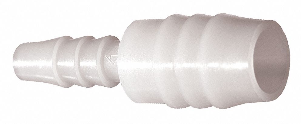 Reducing Coupling, 3/8 x 1/4 In Barb, PK10