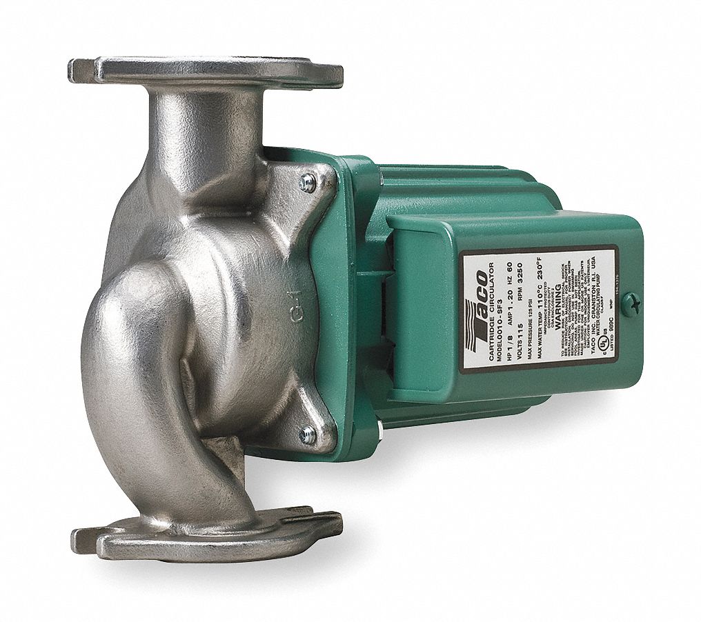 Circulator Pump, 1/6 HP, 115V, 2.0 Amps
