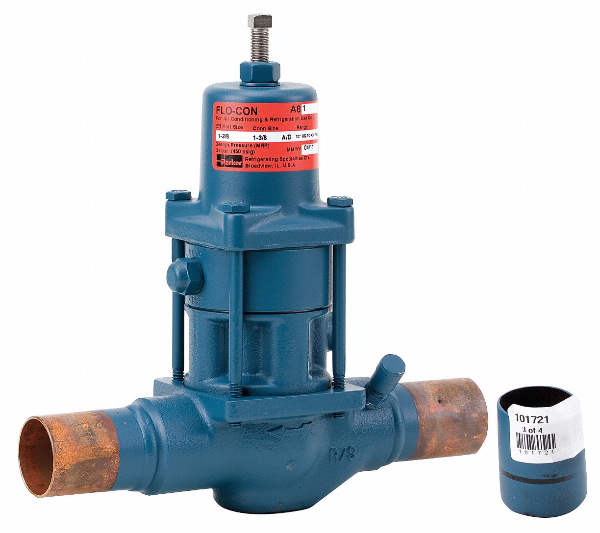 Inlet Pressure Regulator, 1 3/8 x 1 3/8