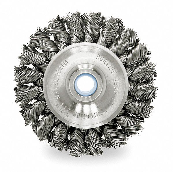 Knot Wheel Brush, 3 In