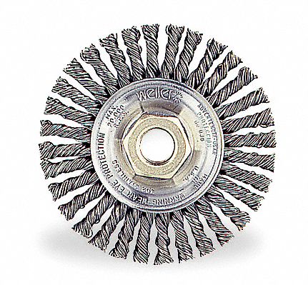 Twist Wheel Brush, 4 In