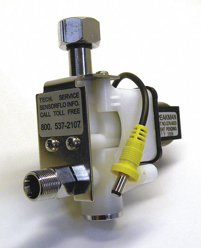Solenoid, Faucet, 3/8 Compression In, 6VDC